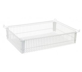 Quantum PS-WB22145 14" W x 22"D x 5" H Wire Basket Partition Store