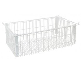 Quantum PS-WB22148 14" W x 22"D x 8" H Wire Basket Partition Store