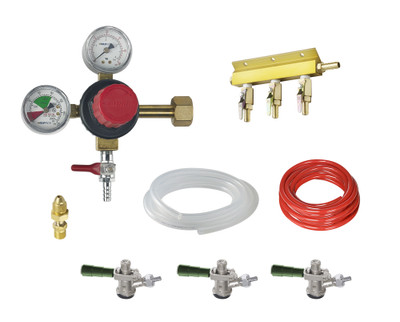 Krowne NITROKIT3 Nitro Beer Kit for Unit with (3) Faucets