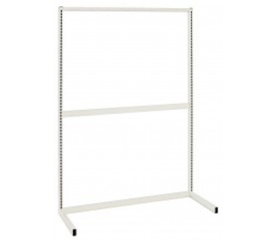 Quantum WS70-SS48HC 48&quot; W x 26&quot;D x 70&quot; H White Finish Single Sided Partition Wall Starter Unit
