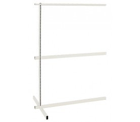 Quantum WS70-DS48ADHC 48" W x 50"D x 70" H Double Sided Partition Wall Add-On Unit