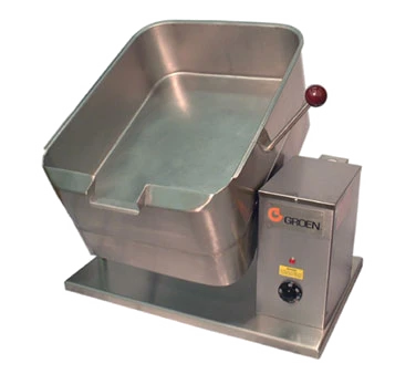 Groen TD/FPC 10 Gal. Stainless Steel Electric Countertop Braising Pan - 208 Volts