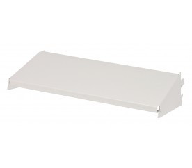 Quantum WS-1836DSHC 36" W x 18"D White Finish Partition Wall Dust Shelf