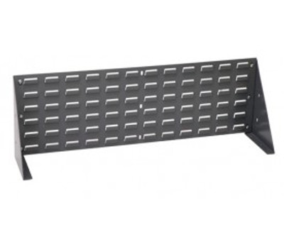 Quantum QBR-2721 27.75&quot; L x 8&quot; W x 21&quot; H Gray Enamel 16 Ga. Steel Bench Rack