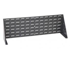 Quantum QBR-2721 27.75" L x 8" W x 21" H Gray Enamel 16 Ga. Steel Bench Rack