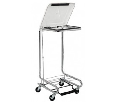 Quantum 18-M-HAMP 42 Gal. Single Bag Chrome Hamper