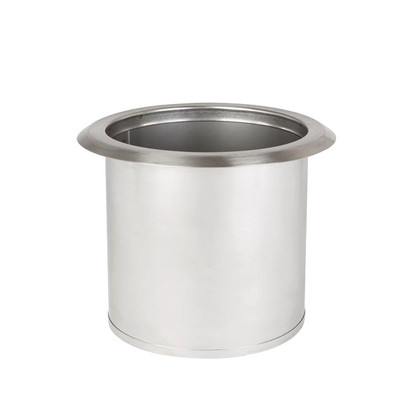 Dispense-Rite TCD-2-NB 7.63" Dia. Stainless Steel Drop-In Small Trash Chute