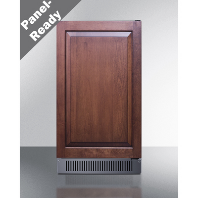 Summit BIM182ADAIF 18" W Stainless Steel Water Cooled Built-In Icemaker - 115 Volts