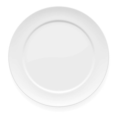 Lakeside AIP9 Induction Plate 9" Dia Porcelain Induction Plate