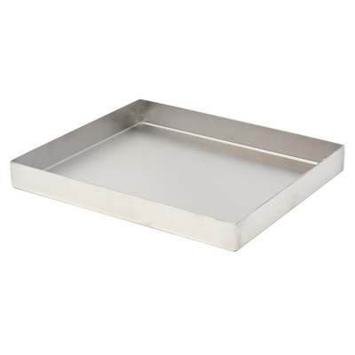 Omcan USA 43227 2" D x 10" W x 15" H Stainless Steel Pan