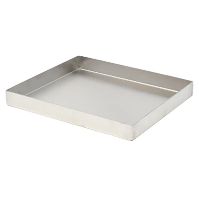 Omcan USA 43227 2" D x 10" W x 15" H Stainless Steel Pan