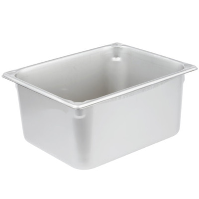 Vollrath 30260 1/2 Size 10 Qt. 20 Gauge Stainless Steel Super Pan Steam Table Pan