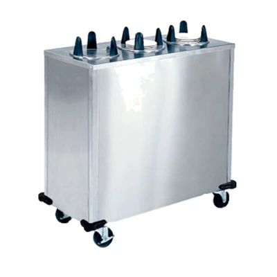 Alluserv EPDH309 41" W Stainless Steel Enclosed Plate Dispenser - 120 Volts