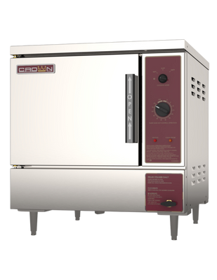 Crown CSE-4 4 Pan Stainless Steel Electric Countertop Steamer - 208 Volts
