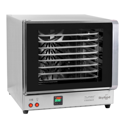 Skyfood CCO8D 2 Cu. Ft. Stainless Steel Countertop Convection Oven - 120 Volts