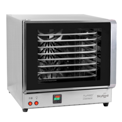 Skyfood CCO8D 2 Cu. Ft. Stainless Steel Countertop Convection Oven - 120 Volts