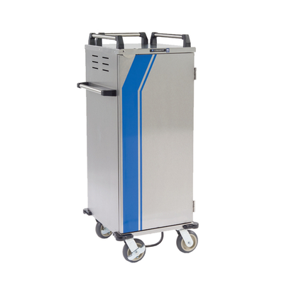 Lakeside PB48ENC 48 Trays Stainless Steel Meal & Beverage Delivery Cart