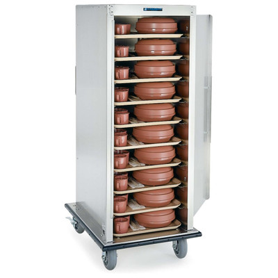 Lakeside 552 26.75" W Aluminum 1 Compartment 24 Trays Non-Insulated Enclosed Tray Truck