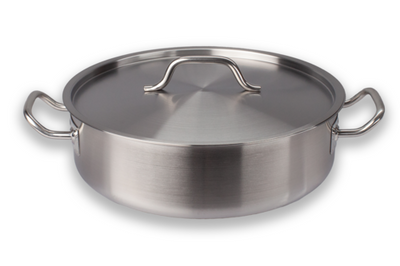 Crestware SSBZR11 11 Qt. Stainless Steel Brazier and Cover