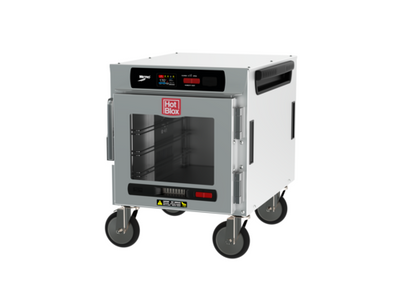 Metro HBCN4-DC-UC 20" W Stainless Steel &amp; Galvanized Clear Door HotBlox Insulated Holding Cabinet - 120 Volts