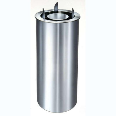 Lakeside 923 Adjust-a-Fit 9.75" Dia. Round Stainless Steel 1-Tube Shielded Dish Dispenser