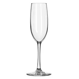 Libbey 7500 8 Oz. Glass Vina Flute Glass (12 Each Per Case)
