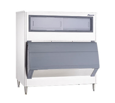 Follett LLC SG1080S-60 SmartGATE Ice Shield 1080 Lbs. Single Door Stainless Exterior Upright Ice Bin with 82 Oz. Plastic Ice Scoop