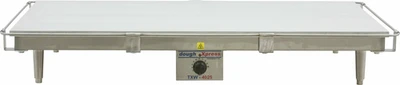DoughXpress TXW-4025 40" W x 6.22" H x 25.69" D Stainless Steel Flat Surface Tortilla Warmer - 208 Volts, 1-Ph