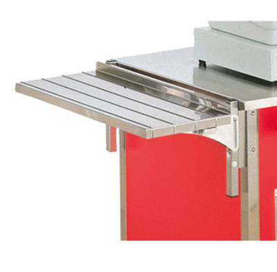 Vollrath 3752150-2-O 28"W x 12"D Fold-Down/Lift-Off Brackets for Operator Side 4-Series Signature Server V-Rib Tray Slide