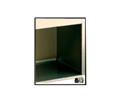 Vollrath 36983 For 60" W 4-Series Signature Server with Reinforced Bottom Shelf Open Storage