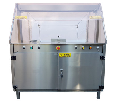Omcan USA 45412 Stainless Steel Electric Cheese Cutting Machine - 120/220 Volts