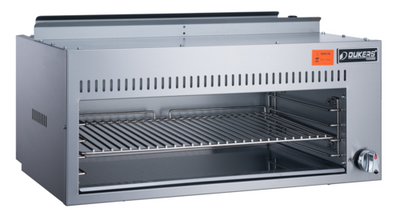 Dukers DCCM36 36&quot; W Stainless Steel Natural Gas Cheese Melter - 35,000 BTU