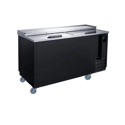 Dukers DHBC50 49.62" W Automatic Defrosting Horizontal Chest Automatic Defrosting Bottle Cooler - 110 Volts