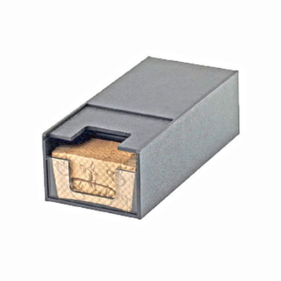 Cal-Mil 2050 5-3/4" W x 12" D x 3-3/4" H Black ABS-Plastic Classic Coffee Sleeve Dispenser