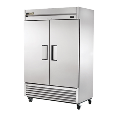 True TS-49F-FLX-HC 54.13" W Led Interior Lighting 2 Stainless Steel Doors Two-Section Refrigerator or Freezer Convertible - 115 Volts