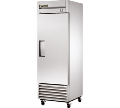 True TS-23F-FLX-HC 27" W Interior Lighting 1 Stainless Steel Door One-Section Refrigerator or Freezer Convertible - 115 Volts