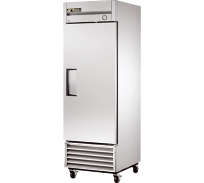 True TS-23F-FLX-HC 27" W Interior Lighting 1 Stainless Steel Door One-Section Refrigerator or Freezer Convertible - 115 Volts