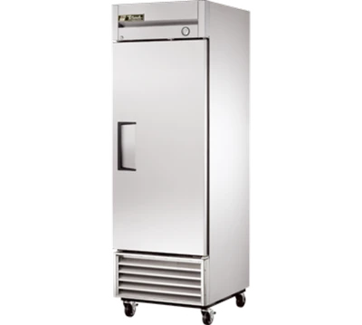 True TS-23F-FLX-HC 27" W Interior Lighting 1 Stainless Steel Door One-Section Refrigerator or Freezer Convertible - 115 Volts