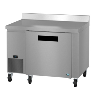 Hoshizaki WLF46B 46” W Stainless Steel Interior One-Section Steelheart Series Worktop Freezer – 115 Volts