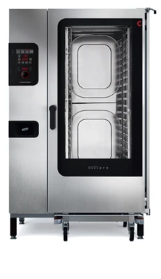 Convotherm C4 ED 20.20GS-N-NG 20 Pans Full Size Stainless Steel Boilerless Natural Gas Convotherm Combi Oven or Steamer - 218,400 BTU