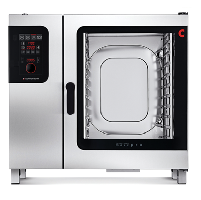 Convotherm C4 ED 10.20GS-N-LP 10 Pans Full Size Stainless Steel Liquid Propane Convotherm Maxx Pro Combi Oven or Steamer - 109,200 BTU