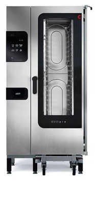 Convotherm C4 ET 20.10GB-N-NG 39.93" W Stainless Steel Floor Model Natural Gas Convotherm Combi Oven and Steamer - 143,000 BTU