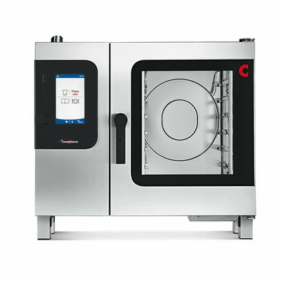 Convotherm K12 C4 ET 6.10GS-N DD 39.46" W Stainless Steel Natural Gas Boilerless Maxx Pro Combi Oven or Steamer School Package - 37,500 BTU