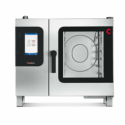 Convotherm K12 C4 ET 6.10GS-N DD 39.46" W Stainless Steel Liquid Propane Boilerless Maxx Pro Combi Oven or Steamer School Package - 37,500 BTU