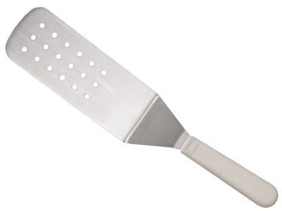 VacMaster WP558D 8" L x 3" W High Carbon Blade Value Grip Perforated Turner