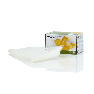 VacMaster 948220 8&quot; x 12&quot; VacMaster Full Mesh Vacuum Seal Quart Bags