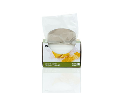 VacMaster 948200 6" x 10" VacMaster Full Mesh Vacuum Seal Pint Bags