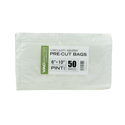 VacMaster 947200 6&quot; x 10&quot; VacMaster Full Mesh Vacuum Seal Pint Bags
