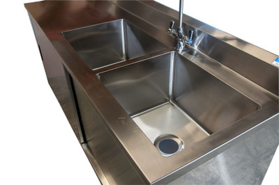 BK Resources EM-3W Welded Sink