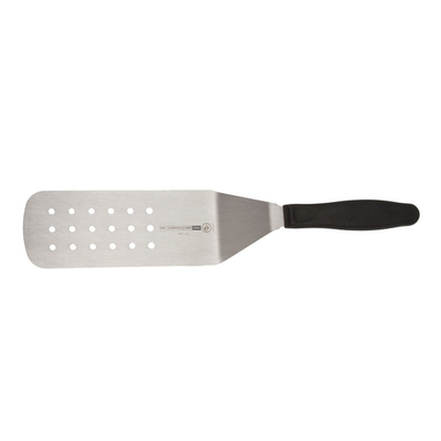 VacMaster 34558D 8" L x 3" W High Carbon Blade CG3000 Comfort Grip Perforated Turner